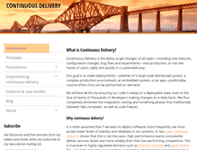 Tablet Screenshot of continuousdelivery.com